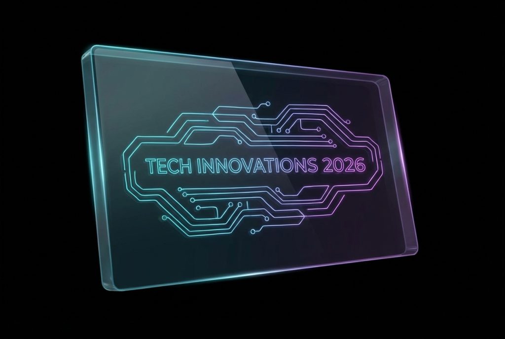 Glassmorphism smartphone icon with social media notifications and virtual staging elements for real estate marketing.